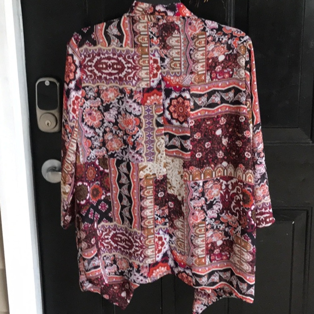 Stunning Polyester Thin Light Weight Jacket! Nwot - image 6